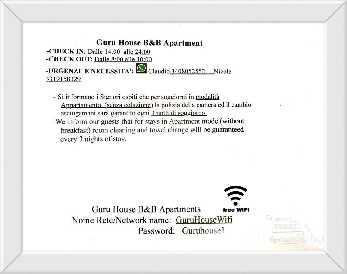 Guru House B&B Apartments Милаццо Экстерьер фото