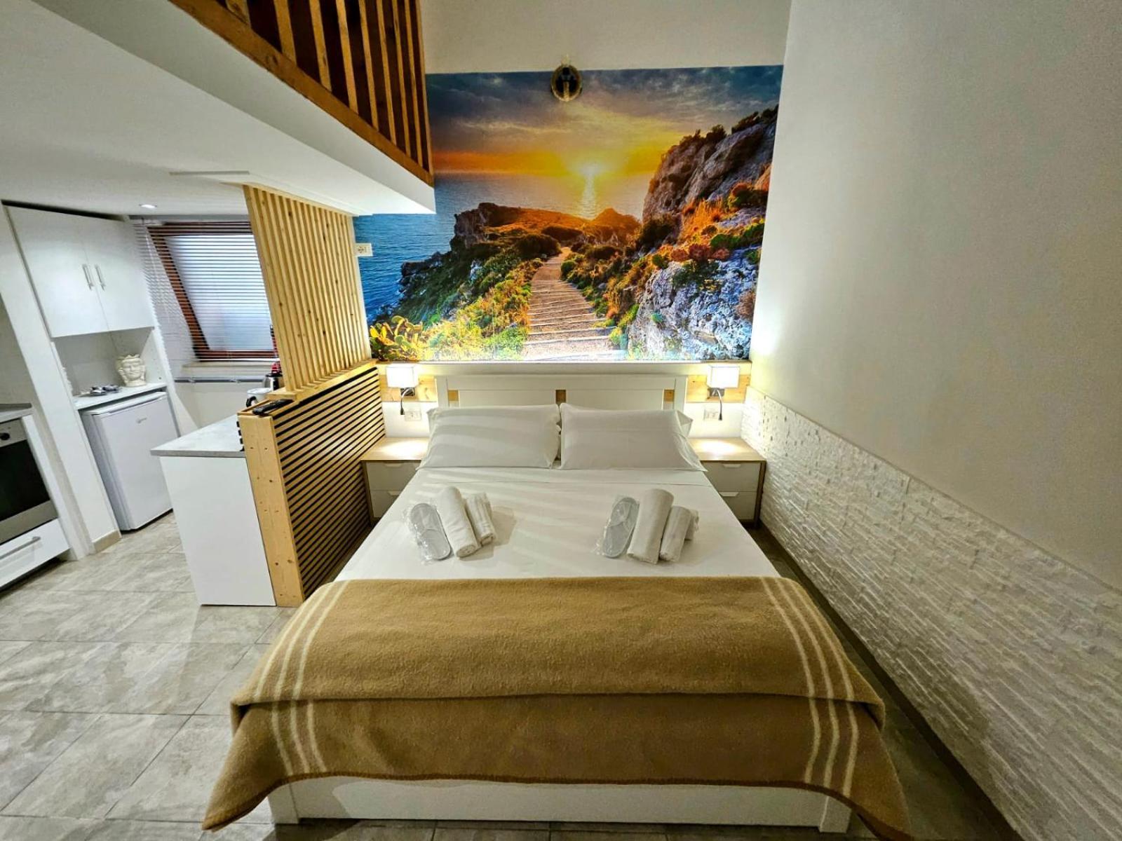 Guru House B&B Apartments Милаццо Экстерьер фото